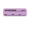 Nevs Label, Ephedrine 1/2" x 1-1/2" Violet w/Black LANT-2632 - alternate 1